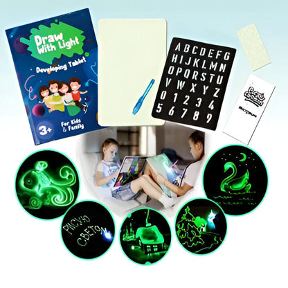Colorful Kids LED Art Drawing Tablet