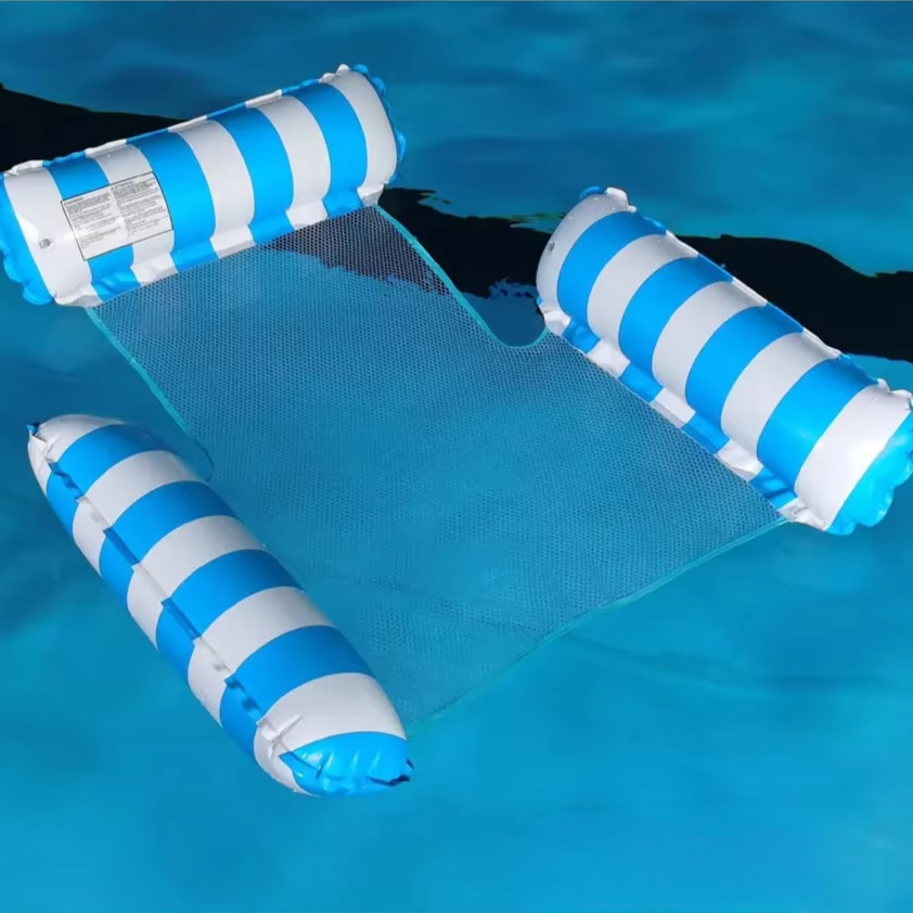 Comfortable Pool Float Lounge Chair Water Hammock Bed