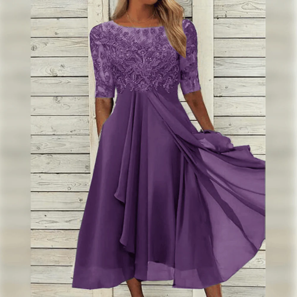 Elegant Casual Women's Dress - Hehif