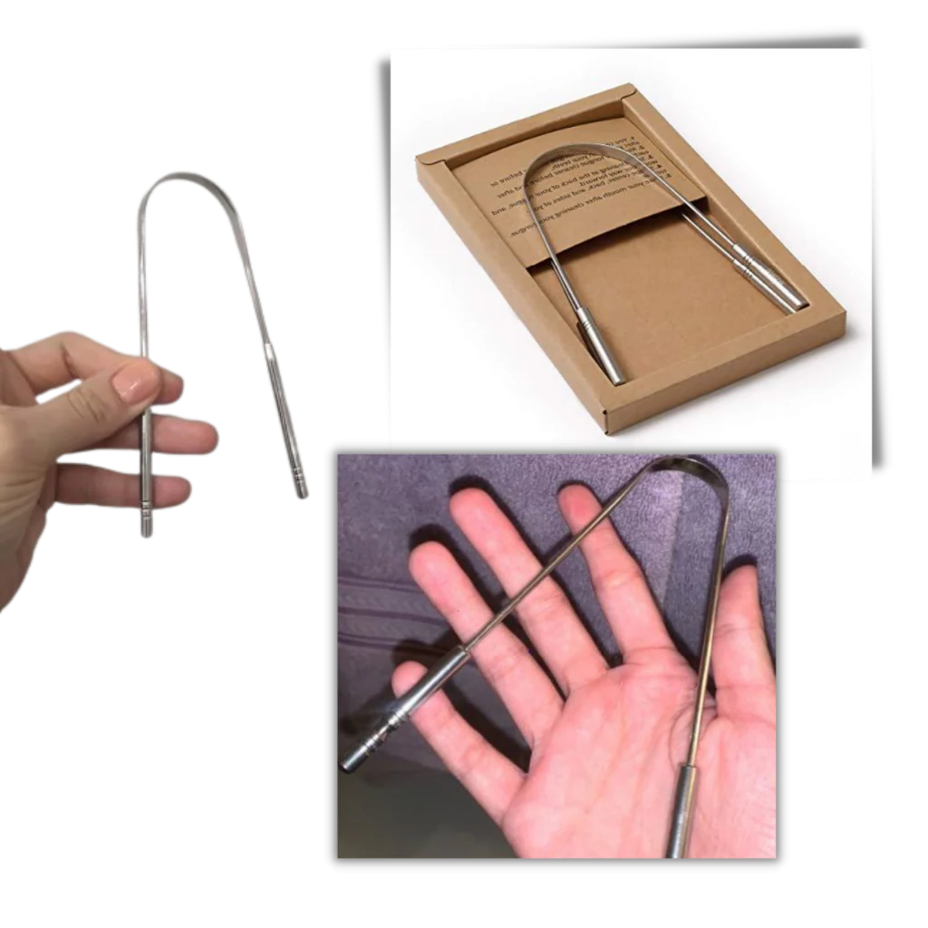 Metal Oral Care Tongue Scraper