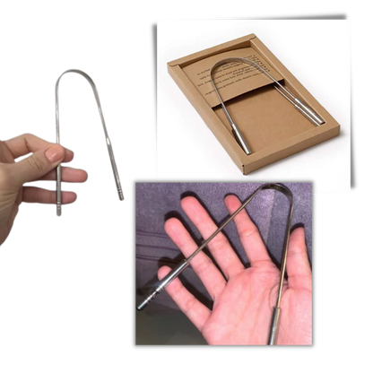 Metal Oral Care Tongue Scraper