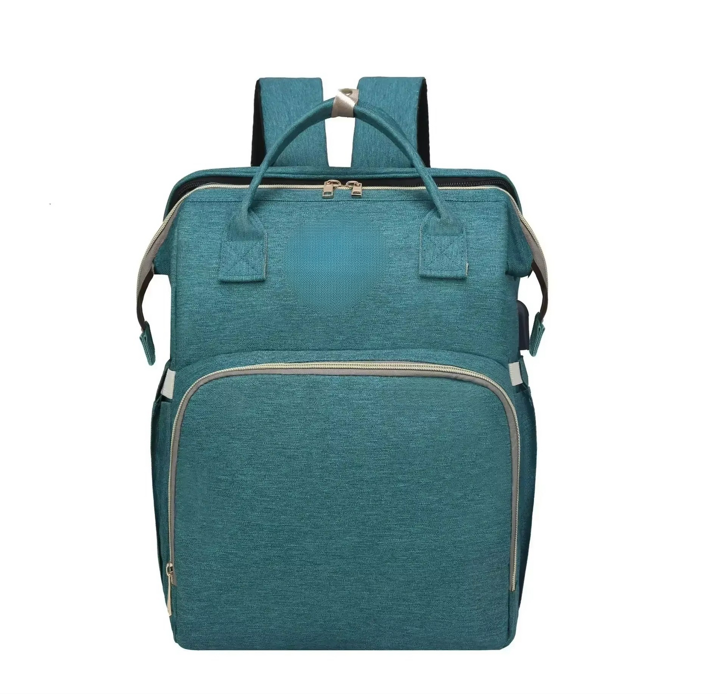 Compact Travel Crib and Spacious Baby Diaper Bag Backpack