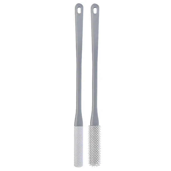 Soft Bristle Foot Cleaner Brush with Long Handle Set - Hehif