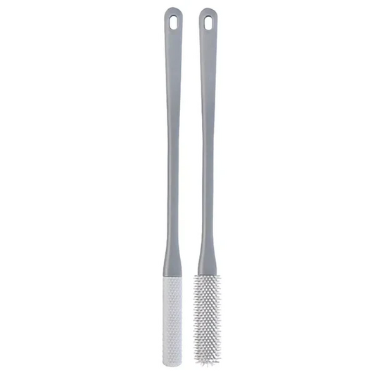 Soft Bristle Foot Cleaner Brush with Long Handle Set - Hehif