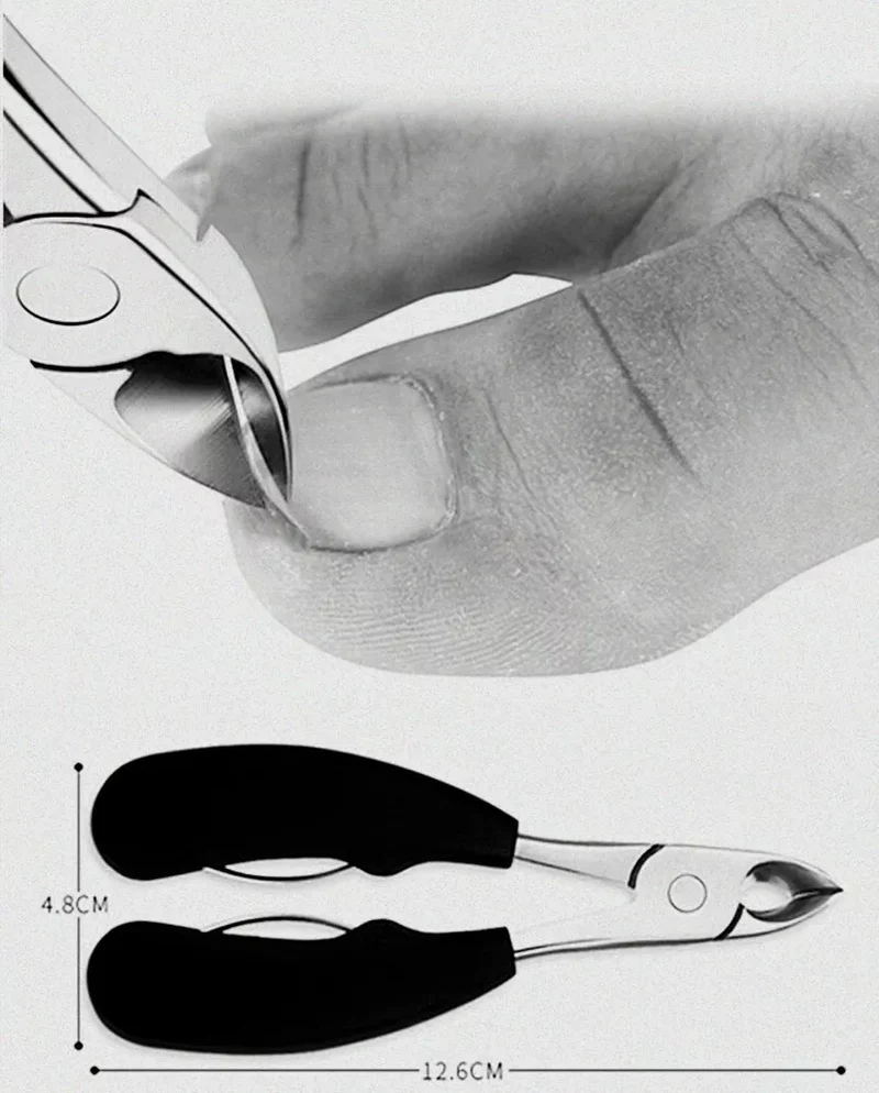Easy Grip Toenail Clipper for Thick Nails