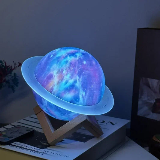 Colorful Portable Bluetooth Speaker with LED Light - Hehif