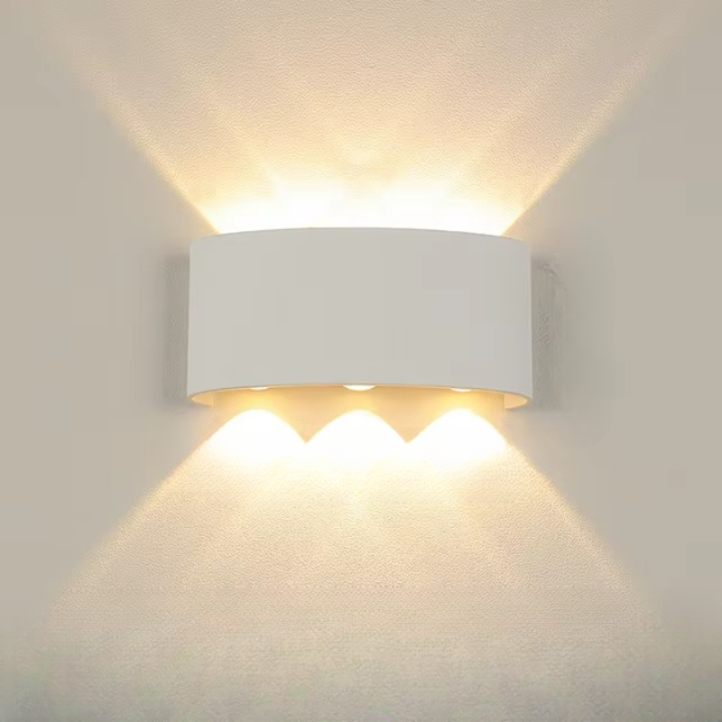 Contemporary LED Wall Light - Adjustable Indoor Sconce