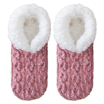 Warm Fuzzy Grip Socks for Cold Weather
