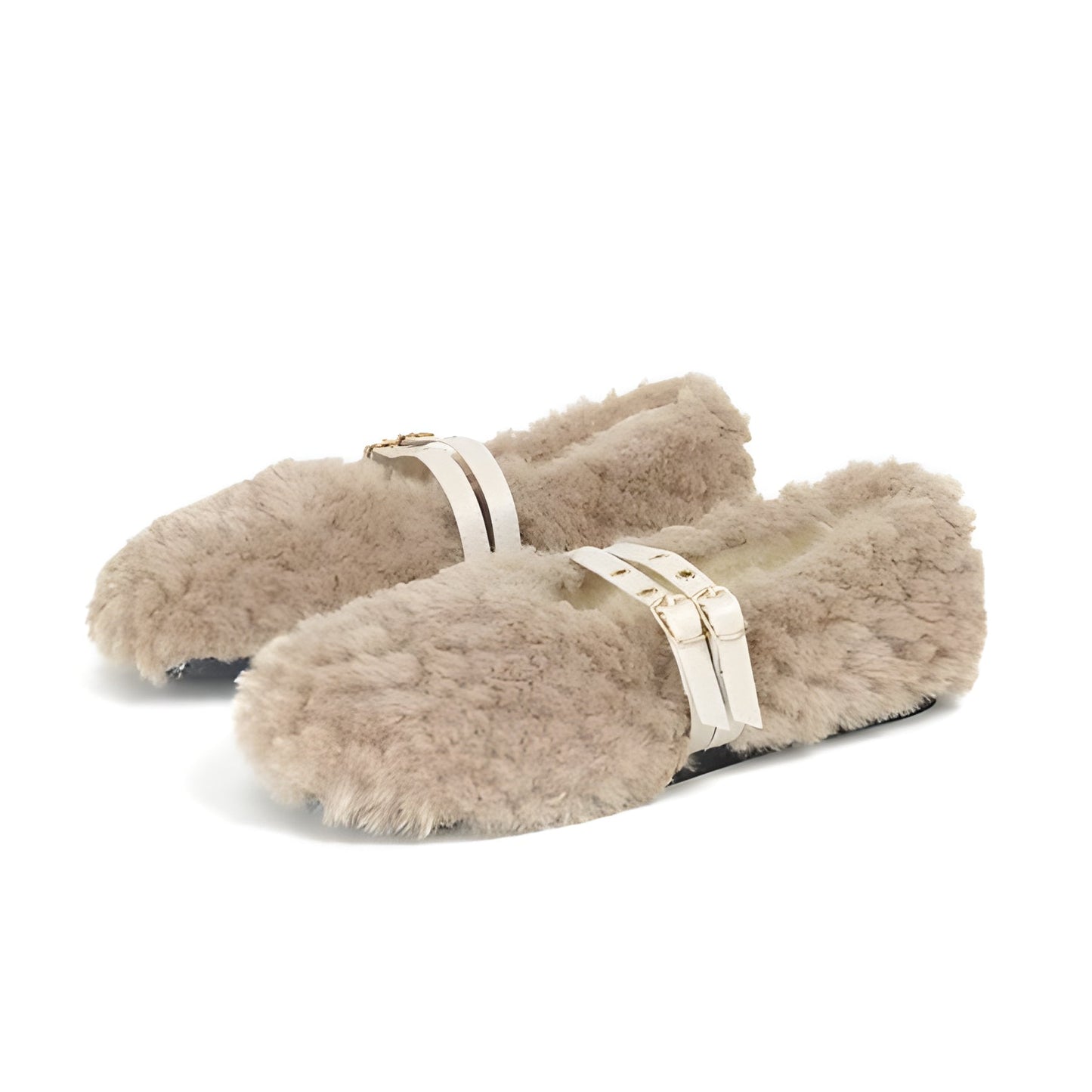 Comfortable Women's Fuzzy Slip On Shoes