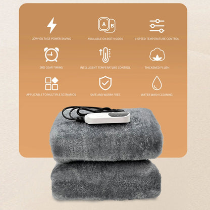 Compact Auto Heated Travel Blanket
