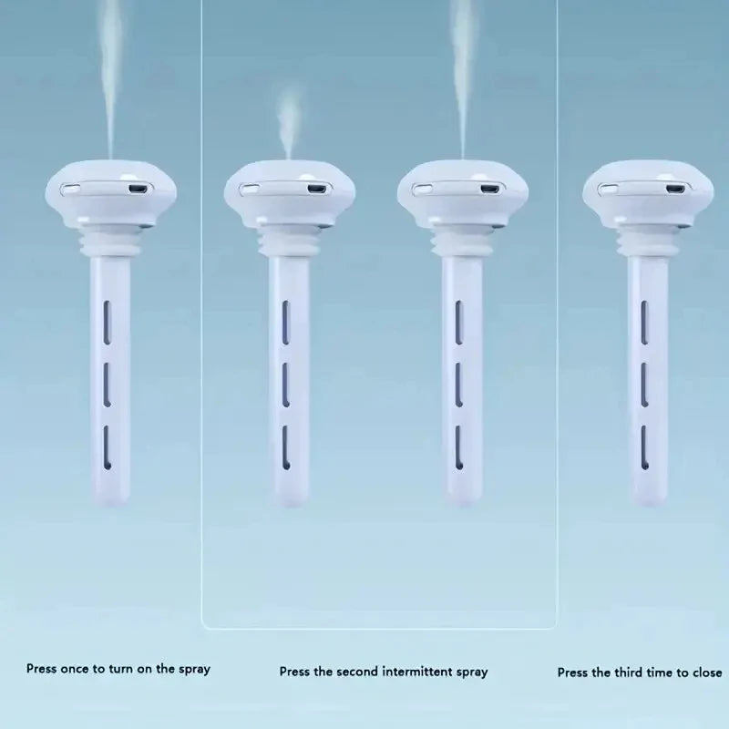 Compact Travel Humidifier with Adjustable Mist