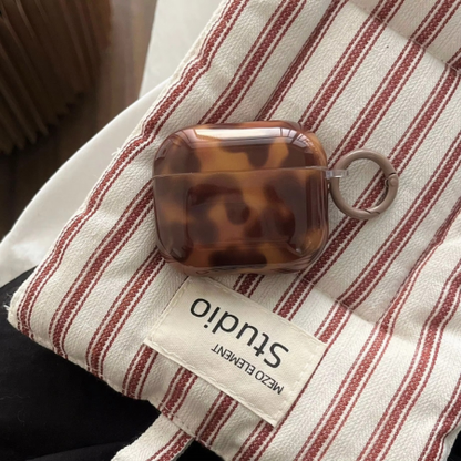 Animal Print Hard Shell AirPods Case