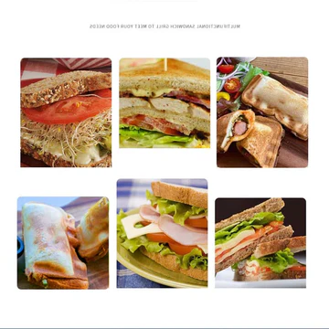 Easy Non Stick Grill Sandwich Maker