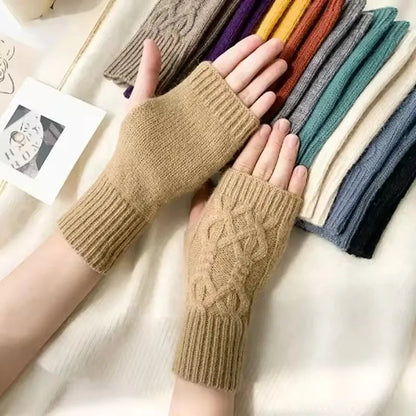 Warm Cozy Fingerless Winter Gloves