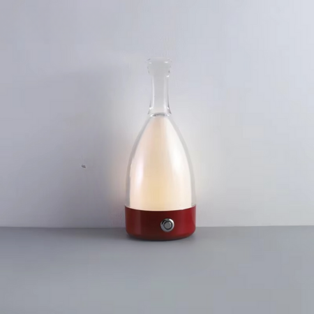 Wireless Wine Bottle Table Lamp with Bluetooth Speaker