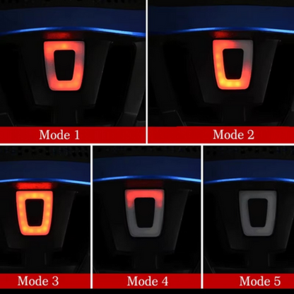 Bright LED Bike Rear Safety Light for Night Cycling