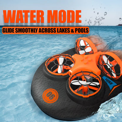 Versatile RC Drone Hovercraft