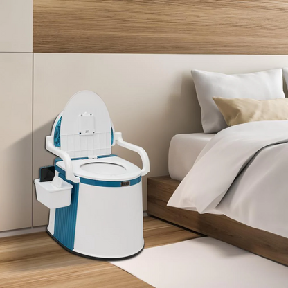 Compact Portable Toilet for Home and Travel Use