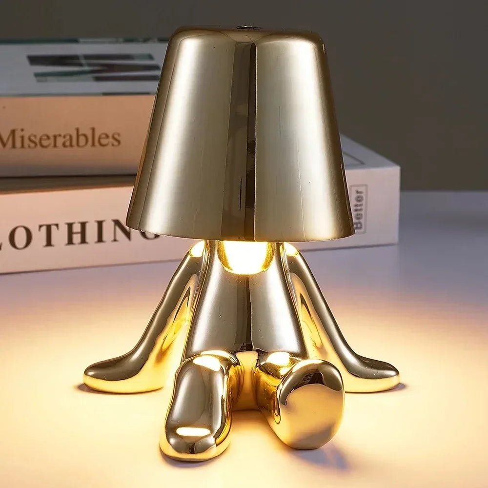 Small Brass Desk Lamp