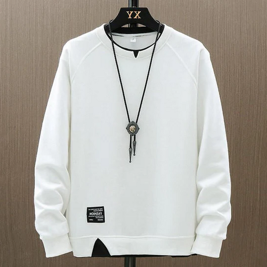 Classic Casual Fleece Pullover - Hehif