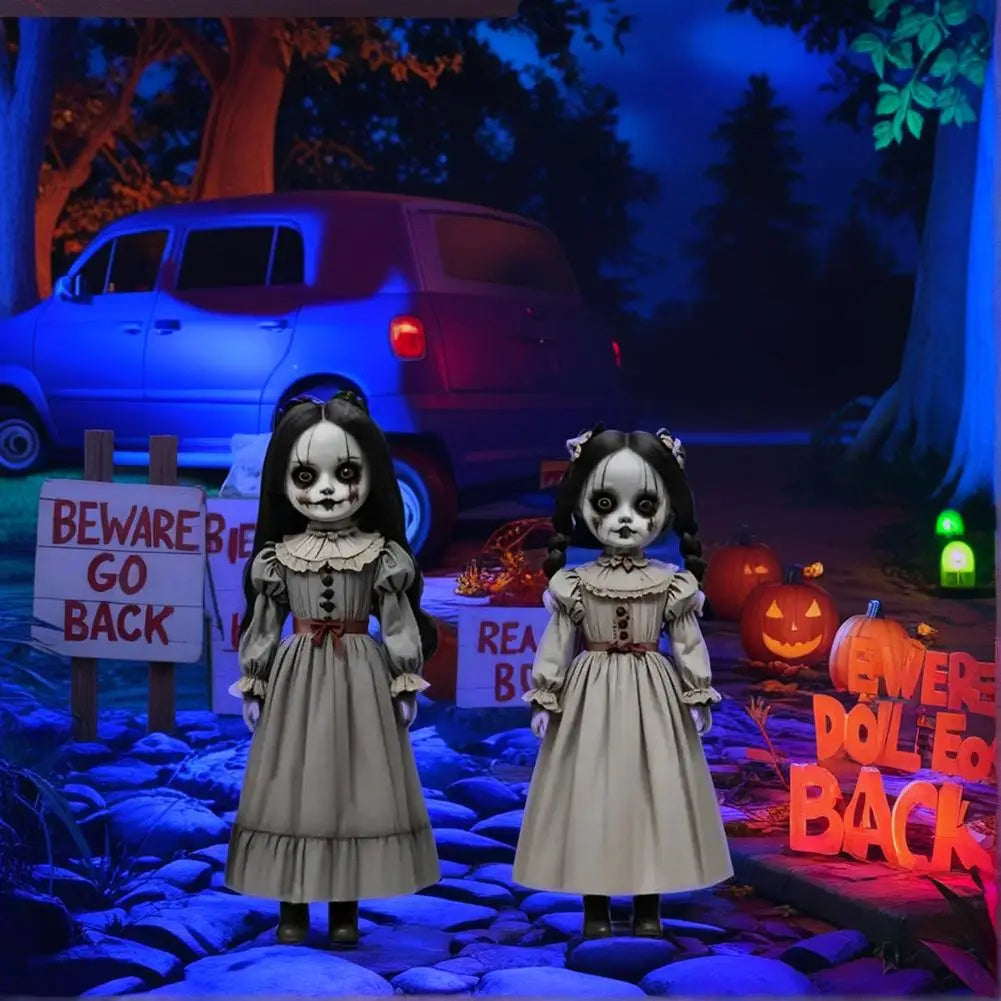 Spooky Doll Halloween Outdoor Decoration - Hehif