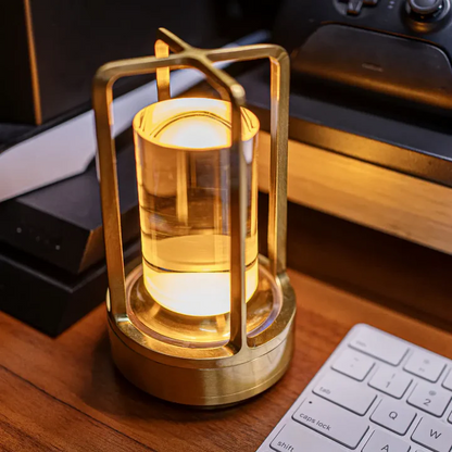Sparkling Glass Table Lamp