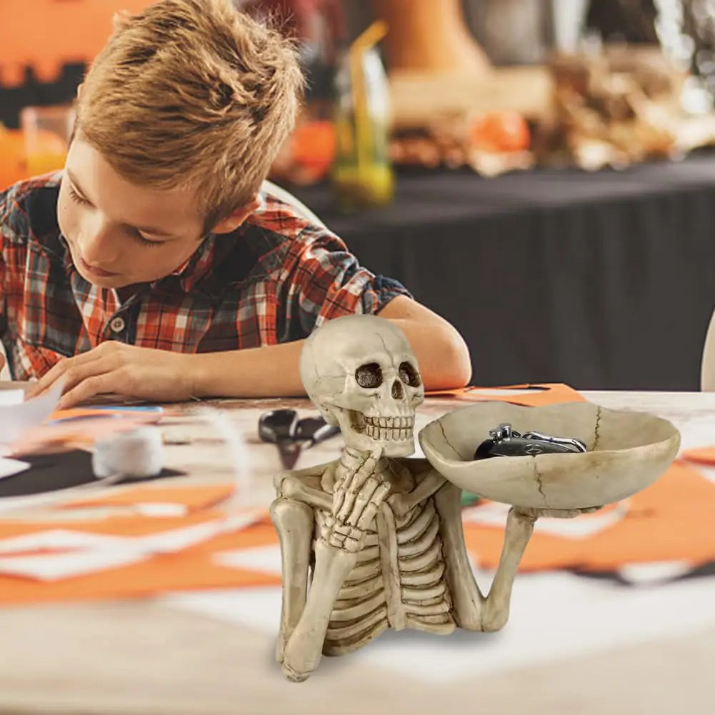 Creepy Skull Candy Dish