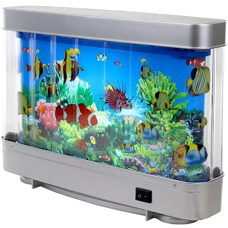 Colorful Aquarium LED Table Lamp Fish Tank