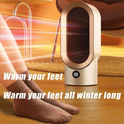 Compact Electric Space Heater Fan
