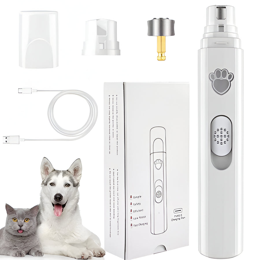 Pet Nail Trimmer and Polisher Kit for Dogs - Hehif