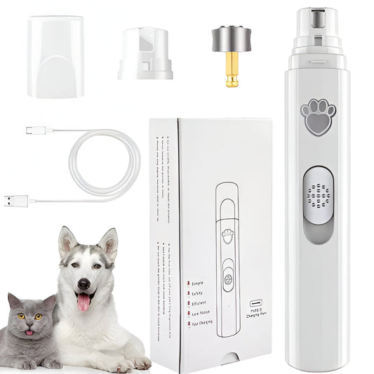 Pet Nail Trimmer and Polisher Kit for Dogs - Hehif
