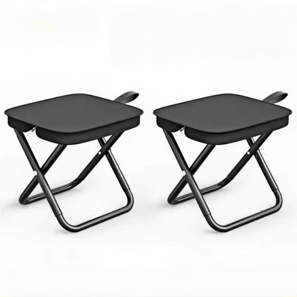 Collapsible Lightweight Camping Chair with Strong Metal Legs