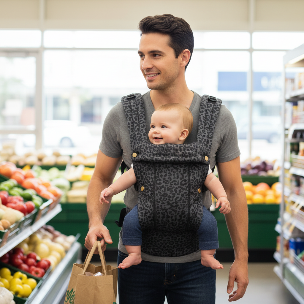 Comfortable Baby Sling with Adjustable Back Support - Hehif
