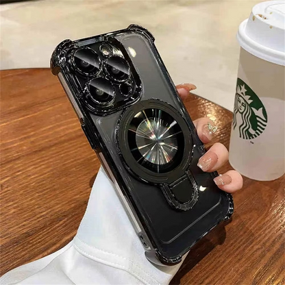 Strong Magnetic iPhone Case with Stand & Impact Protection