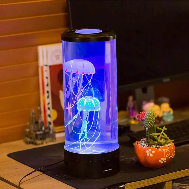 Colorful LED Table Aquarium Lamp