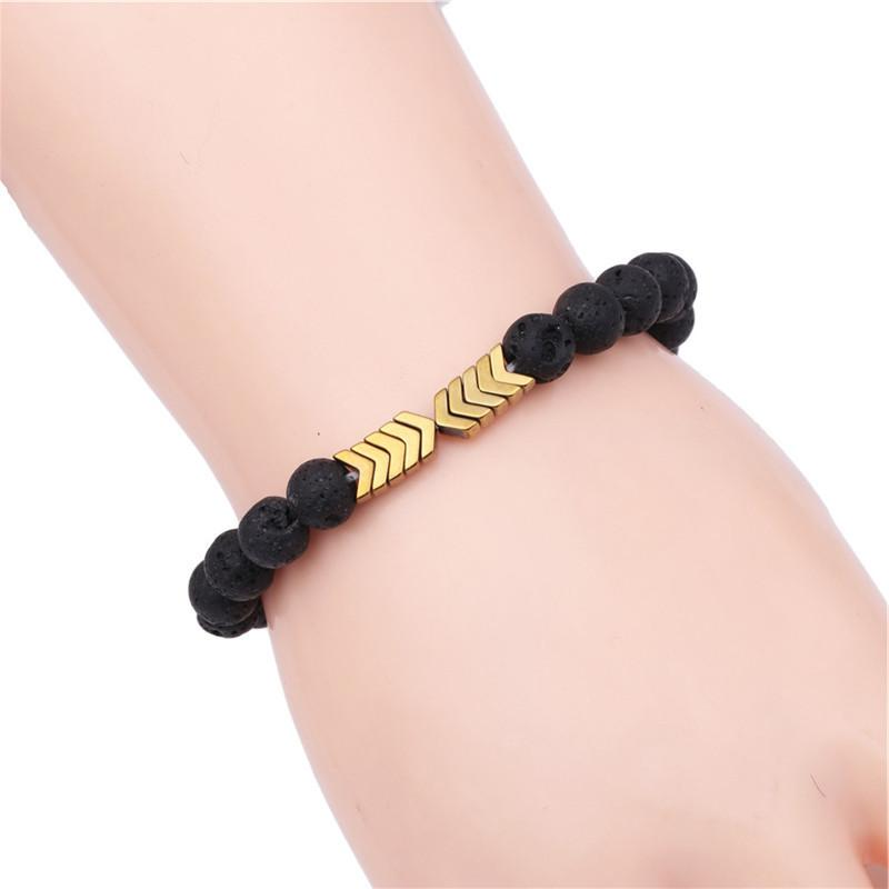 Calming Gemstone Beaded Balance Bracelet