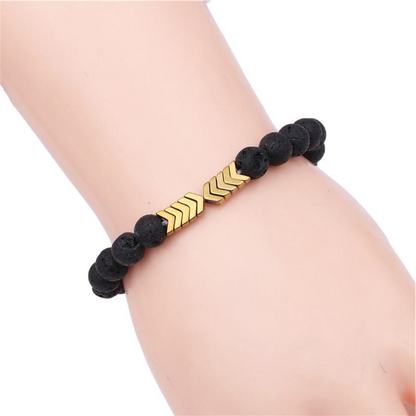 Calming Gemstone Beaded Balance Bracelet