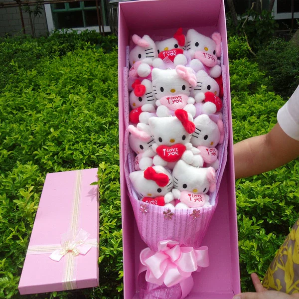 Cute Hello Kitty Floral Arrangement
