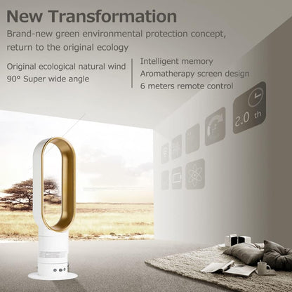 Quiet Slim Tower Fan with Remote and Timer