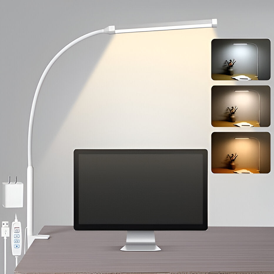 Adjustable LED Table Lamp with Flexible Arm