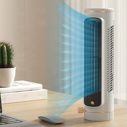 Compact Quiet 3-Speed Tower Fan with Wide Airflow