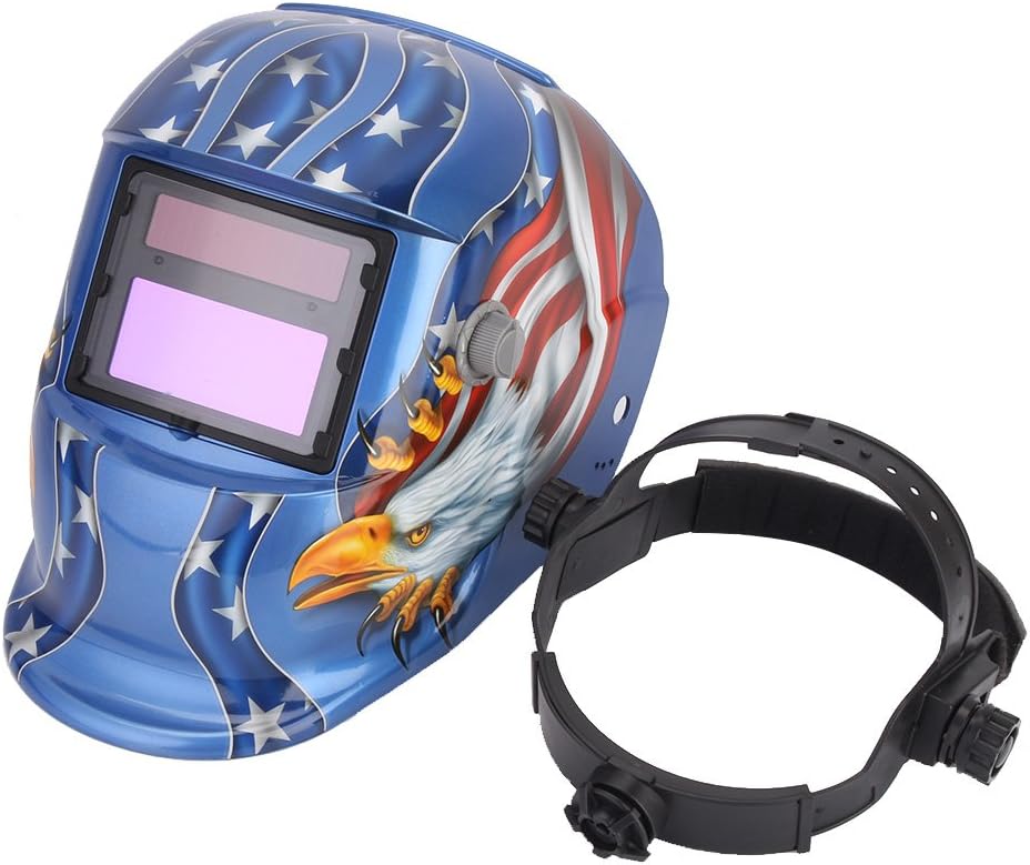 High Definition Welding Helmet with Extra Large Clear View Screen