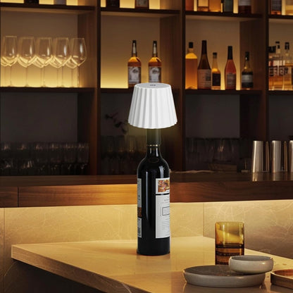 Sleek LED Bottle Table Lamp