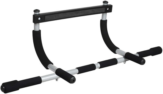 Strong Home Pull Up Bar | Durable Steel, Multiple Grips - Hehif