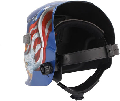 High Definition Welding Helmet with Extra Large Clear View Screen