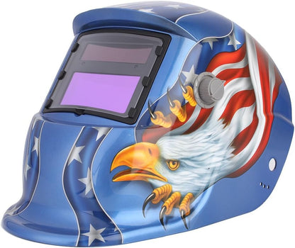 High Definition Welding Helmet with Extra Large Clear View Screen