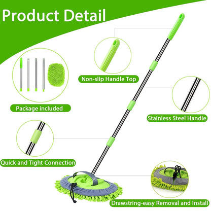 Extendable Car Detailing Cleaning Brush