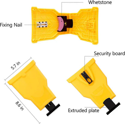 Easy Chainsaw Blade Sharpener
