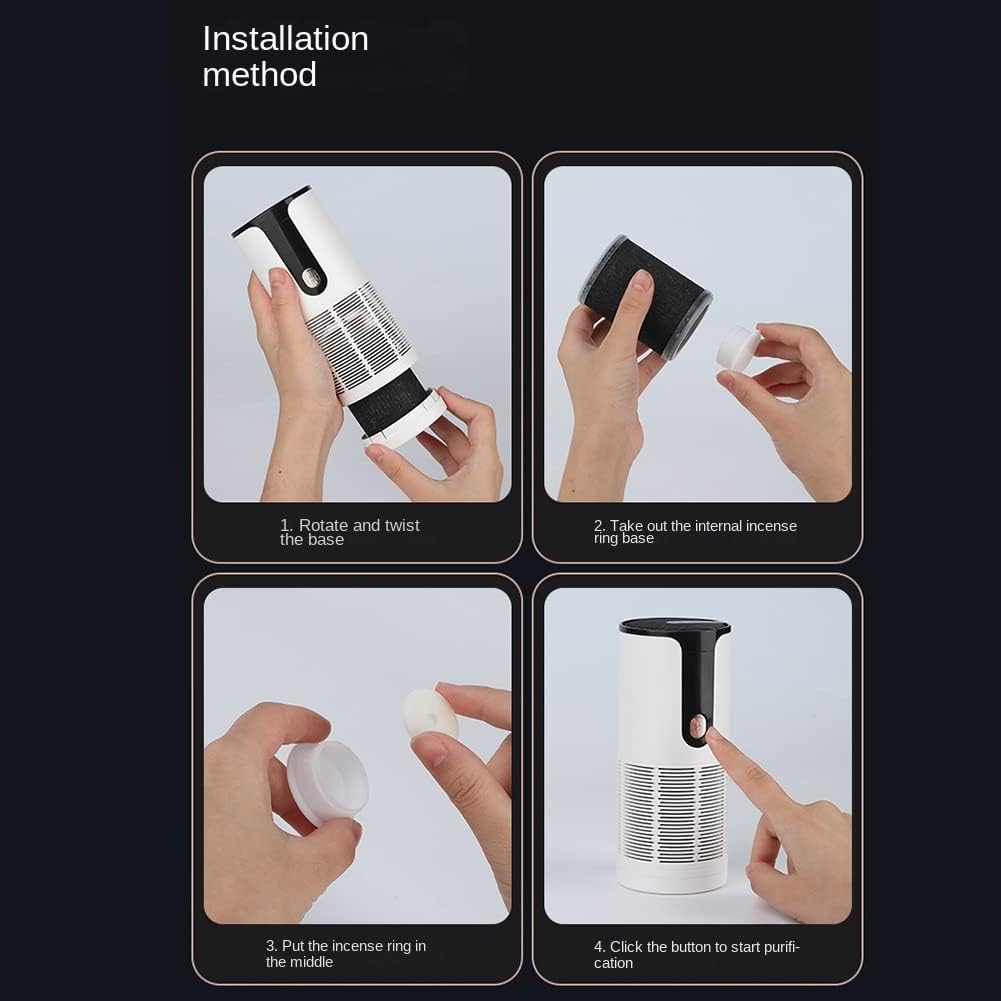 Compact Air Purifier with USB Charging