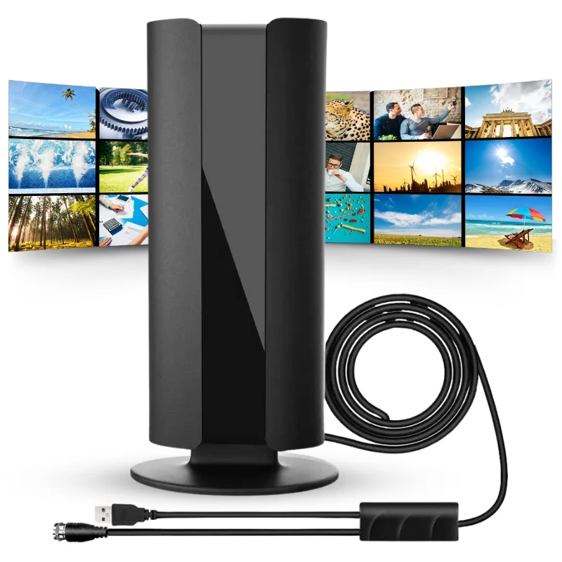 Advanced Indoor TV Antenna - Long Range 360 Mile - Hehif